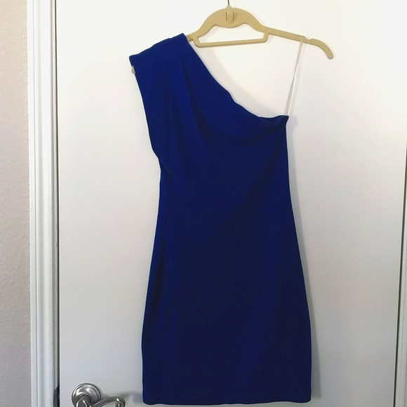 American Apparel Blue Sleeveless Bodycon Mini Dress, XS/S - Picture 2 of 6